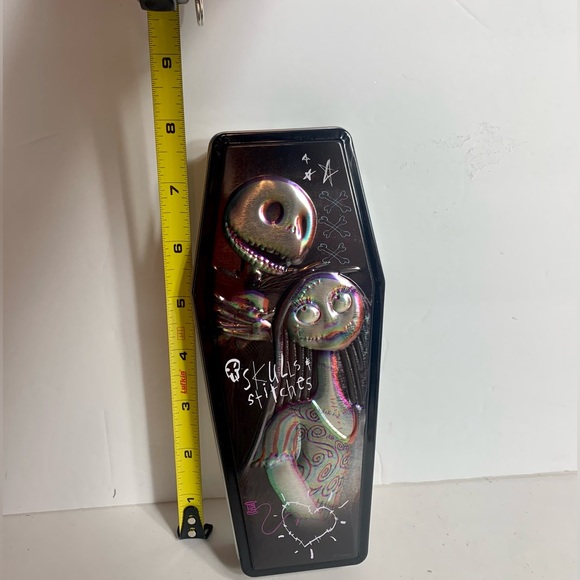 Disney Parks two metal Tin Coffin Nightmare Before Christmas tins - Picture 5 of 15